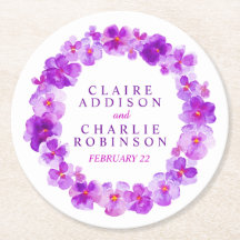 Portas copos de flores de sola púrpura