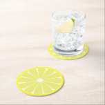 Porta-copo De Papel Redondo Portas copos de Limão de Papel<br><div class="desc">O design é da arte original.</div>