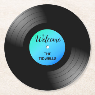 Porta-copo De Papel Redondo Portas copos de papel feitas sob encomenda