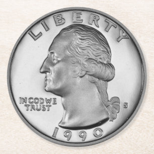 Porta-copo De Papel Redondo Portas copos de um quarto ajustadas