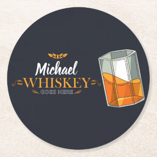 Porta-copo De Papel Redondo Posavasos de cartón