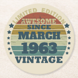 Porta-copo De Papel Redondo Presentes de aniversário personalizados