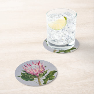 Porta-copo De Papel Redondo Protea Coaster