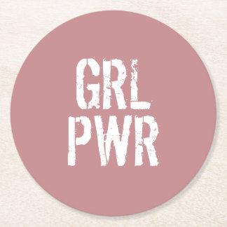 PORTA-COPO DE PAPEL REDONDO PWR GRL -