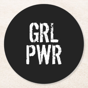 PORTA-COPO DE PAPEL REDONDO PWR GRL -