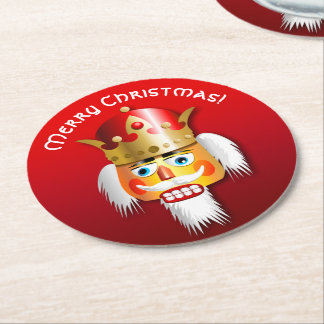Porta-copo De Papel Redondo Rei personalizado Desenhos animados do Nutcracker