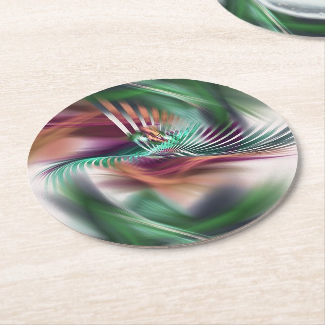 Porta-copo De Papel Redondo Rico Dancer (Angulado)