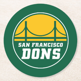 Porta-copo De Papel Redondo San Francisco Dons
