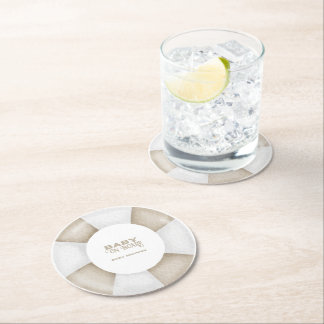 Porta-copo De Papel Redondo Surf Board Baby Shower Custom