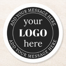 Texto editável e seu logotipo ou outro Design