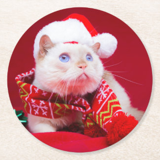 Porta-copo De Papel Redondo Trident as portas copos do gato