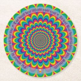 Porta-copo De Papel Redondo Underlägg — Eyes for beer