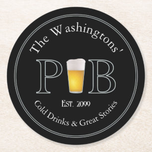 Porta-copo De Papel Redondo Urso Clássico Moderno, Soda, Garrafa Portas copos