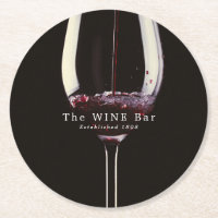 Vidro de vinho tinto, Bar de vinho/adega