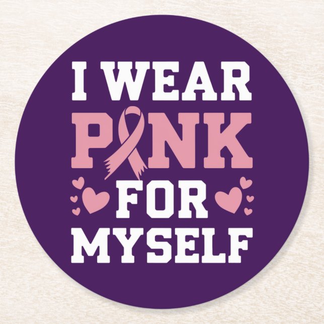 Porta-copo De Papel Redondo Vista-se (Frente)