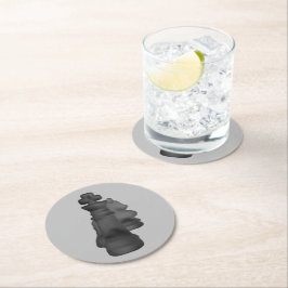 Porta-copo De Papel Redondo Xadrez de Porta copos de papel