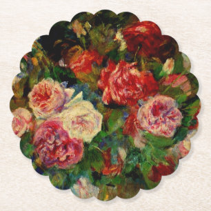 Porta-copo De Papel Renoir - Rosas,