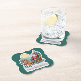 Porta-copo De Papel Rentierschlitten mit Rudi -