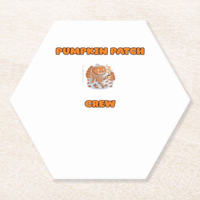 Porta-copo De Papel Retro Ação de Graças Turquia - Colheita de Queda D (Frente)