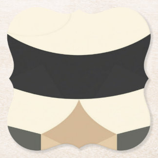Porta-copo De Papel Revista de Geometria da Terra Minimalista – suport