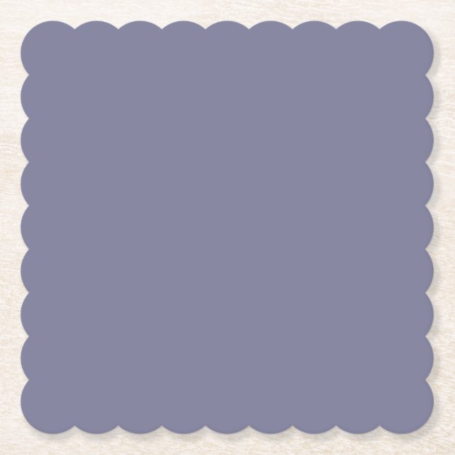 Porta-copo De Papel Rhythm Cor Púrpura Sólido Simples (Frente)