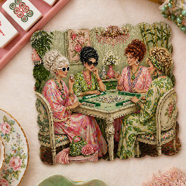 Porta-copo De Papel Roper Romp Mahjong Festa Coaster