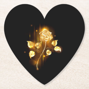 Porta-copo De Papel rosa do ouro ( rosa dourado )