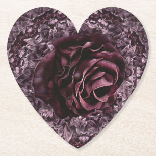 Porta-copo De Papel Rosa Mandala