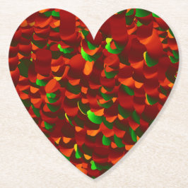 Porta-copo De Papel  Rosenblätter abstrakt