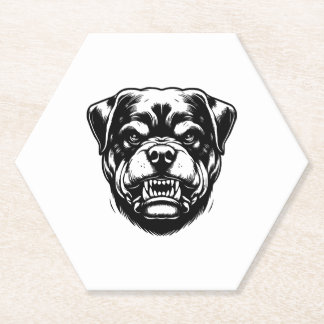 Porta-copo De Papel Rottweiler Dog