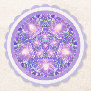 Porta-copo De Papel Roxo W1