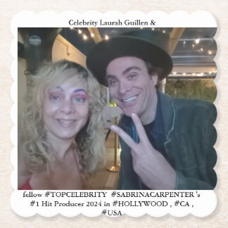 Porta-copo De Papel #SABRINACARPENTER é #PRODUTOR com #LAURAHGUILLEN