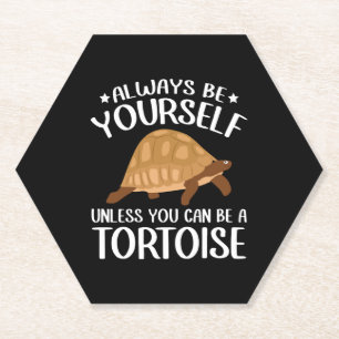 Porta-copo De Papel Seja Sempre Engraçado Tortoise Replétil L