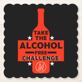 Porta-copo De Papel Sem Álcool E Sóbrio