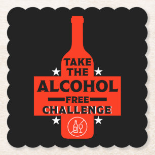 Porta-copo De Papel Sem Álcool E Sóbrio