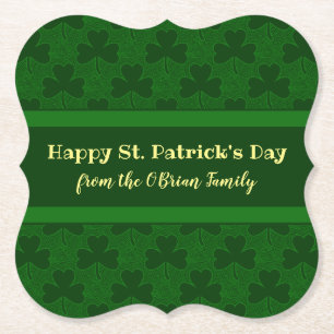 Porta-copo De Papel Shamrock