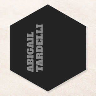 Porta-copo De Papel Simples personagem moderna e ousada profissional