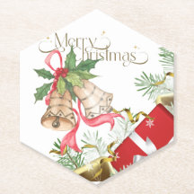 Sinos de Natal Elegantes e Presentes Design de Fér