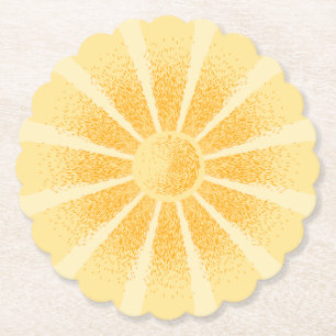 Porta-copo De Papel Sol