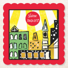 PORTA-COPO DE PAPEL SOL NA CIDADE