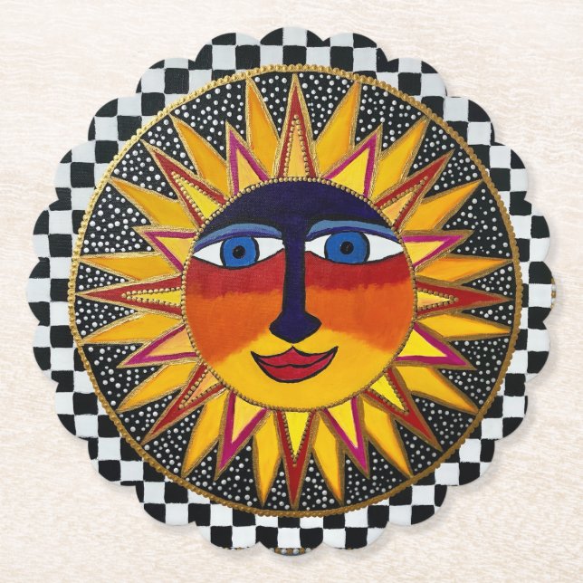 Porta-copo De Papel Soleil (Frente)