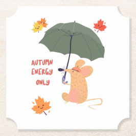 Porta-copo De Papel Somente energia do outono