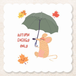 Porta-copo De Papel Somente energia do outono