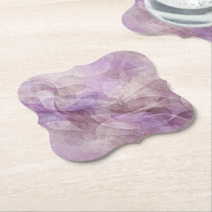 Porta-copo De Papel Sonho Lavanda Redemoinho Lilás Mauve Lavanda