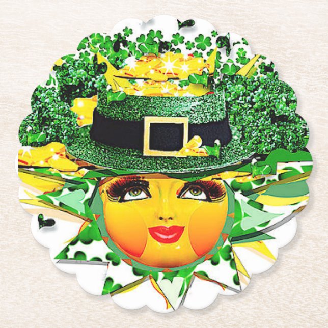 PORTA-COPO DE PAPEL SORTE SOL! (Frente)