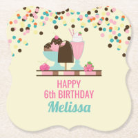 Sorvete Sundae Summery Tenta Aniversário