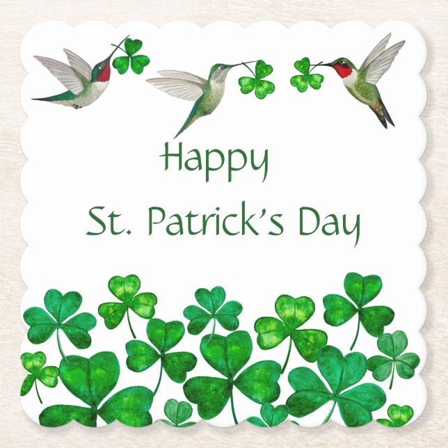 Porta-copo De Papel St. Patrick's Day  (Frente)