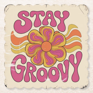 Porta-copo De Papel Stay Groovy