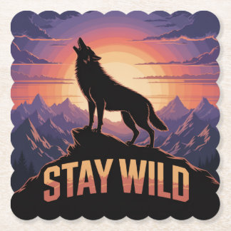 Porta-copo De Papel Stay Wild