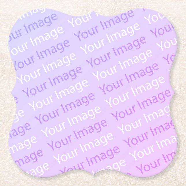 Porta-copo De Papel Sua Imagem (Frente)